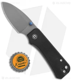 CIVIVI Baby Banter Liner Lock Knife Black G-10 (2.3" SW Nitro-V) C19068S-1 -Civivi CIVIVI Baby Banter LL Black G 10 SW C19068S 1 BHQ 134285 jr bottlecap