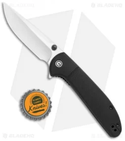 CIVIVI Badlands Vagabond Folding Knife Black FRN (3.3" Satin) C2019D -Civivi CIVIVI Badlands Vagabond Black FRN Satin C2019D BHQ 120375 jr bottlecap