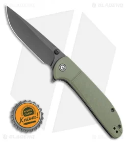 CIVIVI Badlands Vagabond Folding Knife OD Green FRN (3.25" Black) C2019B -Civivi CIVIVI Badlands Vagabond Folding Knife OD Green FRN 3.25 Black C2019B BHQ 117969 LS Bottlecap