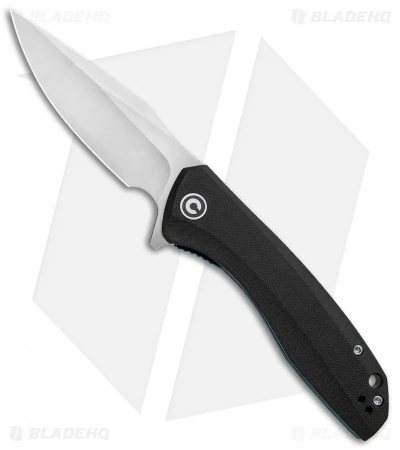 CIVIVI Baklash Flipper Liner Lock Knife Black G-10 (3.5" Satin) C801C 1 CIVIVI Baklash Flipper Liner Lock Knife Black G-10 (3.5" Satin) C801C