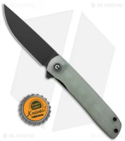 CIVIVI Brad Zinker Bo Liner Lock Knife Natural G-10 (2.9" Black SW) -Civivi CIVIVI Brad Zinker Bo LL Natural G 10 Black SW BHQ 136915 td size
