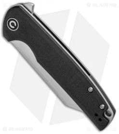 CIVIVI Brigand Liner Lock Knife Black G-10 (3.5" Satin D2) C909C -Civivi CIVIVI Brigand LL Black G 10 Satin C909C BHQ 101619 jr spine