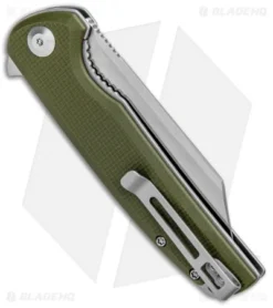 CIVIVI Brigand Liner Lock Knife OD Green G-10 (3.5" Satin D2) C909A -Civivi CIVIVI Brigand LL OD Green G 10 Satin C909A BHQ 101597 jr side