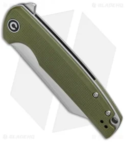 CIVIVI Brigand Liner Lock Knife OD Green G-10 (3.5" Satin D2) C909A -Civivi CIVIVI Brigand LL OD Green G 10 Satin C909A BHQ 101597 jr spine