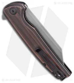 CIVIVI Brigand Liner Lock Knife Dark Copper (3.5" SW 154CM) C909D -Civivi CIVIVI Brigand Liner Lock Knife Copper 3.5 SW 154CM C909D BHQ 115990 LS Side
