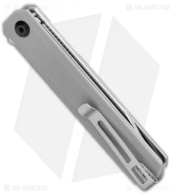 CIVIVI Chronic Liner Lock Knife Gray G-10 (3.22" Satin) -Civivi CIVIVI Chronic LL Gray G 10 Satin C917A BHQ 105673 jr side