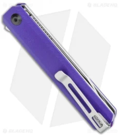 CIVIVI Chronic Liner Lock Knife Purple G-10 (3.22" Satin) C917D -Civivi CIVIVI Chronic LL Purple G 10 Satin C917D BHQ 120372 jr side