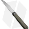 CIVIVI Clavi Liner Lock Knife Green Burlap Micarta (2.34" BB Nitro-V)