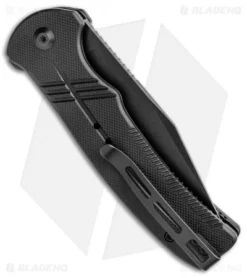 CIVIVI Cogent Button Lock Flipper Knife Black G-10 (3.5" Black) C20038D-1 -Civivi CIVIVI Cogent Button Lock Fipper Black G 10 Black C20038D 1 BHQ 137734 jr side