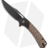 CIVIVI Dogma Liner Lock Knife Copper (3.5" Black Stonewash) C2005F