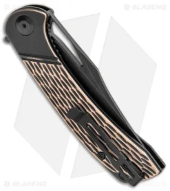 CIVIVI Dogma Liner Lock Knife Copper (3.5" Black Stonewash) C2005F -Civivi CIVIVI Dogma LL Copper Black SW BHQ 113204 jr side 2