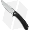CIVIVI Dogma Liner Lock Knife Black G-10 (3.5" Satin)