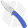 CIVIVI Dogma Liner Lock Knife Blue G-10 (3.5" Satin)