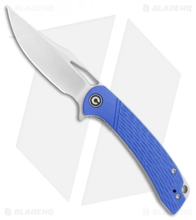 CIVIVI Dogma Liner Lock Knife Blue G-10 (3.5" Satin) 1 CIVIVI Dogma Liner Lock Knife Blue G-10 (3.5" Satin)