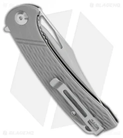 CIVIVI Dogma Liner Lock Knife Gray G-10 (3.5" Satin) -Civivi CIVIVI Dogma Liner Lock Knife Gray G 10 3.5 in Satin C2005B BHQ 112159 LS Side jr