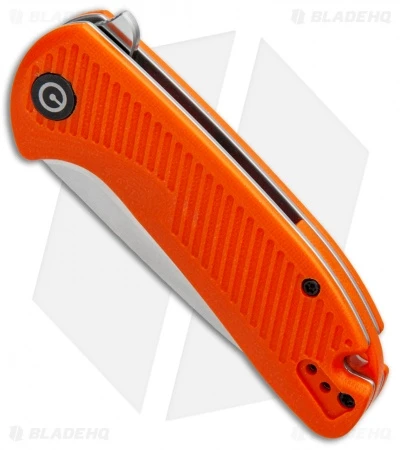 CIVIVI Durus Liner Lock Knife Orange G-10 (3" Satin) C906C 2 CIVIVI Durus Liner Lock Knife Orange G-10 (3" Satin) C906C - Image 2