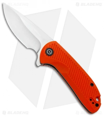 CIVIVI Durus Liner Lock Knife Orange G-10 (3" Satin) C906C 1 CIVIVI Durus Liner Lock Knife Orange G-10 (3" Satin) C906C