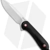 CIVIVI Elementum Fixed Blade Knife Contoured Black G-10 (4" Satin)