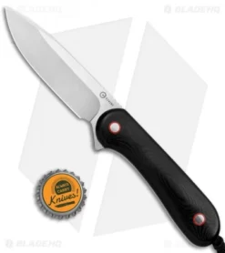 CIVIVI Elementum Fixed Blade Knife Contoured Black G-10 (4" Satin) -Civivi CIVIVI Elementum Fixed Blade Black G 10 Satin C2104A BHQ 120921 jr bottlecap