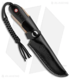 CIVIVI Elementum Fixed Blade Knife Contoured Black G-10 (4" Satin) -Civivi CIVIVI Elementum Fixed Blade Black G 10 Satin C2104A BHQ 120921 jr sheath