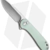 CIVIVI Elementum II Button Lock Knife Natural Jade G-10 (3" Satin) C18062P-2