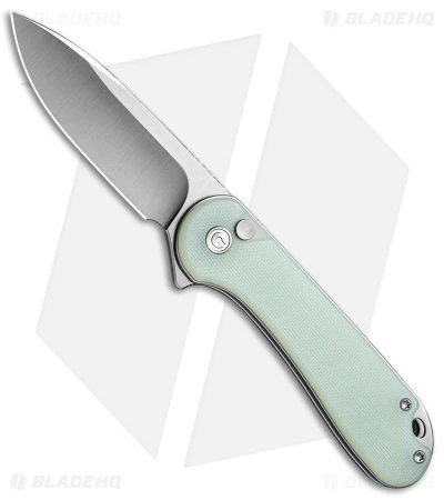 CIVIVI Elementum II Button Lock Knife Natural Jade G-10 (3" Satin) C18062P-2 1 CIVIVI Elementum II Button Lock Knife Natural Jade G-10 (3" Satin) C18062P-2