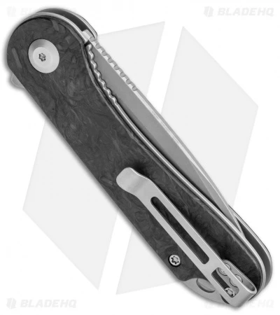 CIVIVI Elementum Liner Lock Knife Marble Carbon Fiber (2.9" Stonewash) 3 CIVIVI Elementum Liner Lock Knife Marble Carbon Fiber (2.9" Stonewash) - Image 3