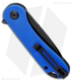 CIVIVI Elementum Liner Lock Knife Blue G-10 (2.9" Black D2) C907X -Civivi CIVIVI Elementum Liner Lock Knife Blue G 10 2.9 Black D2 C907X BHQ 126377 LS Side