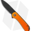 CIVIVI Elementum Liner Lock Knife Orange G-10 (2.9" Black D2) C907Y