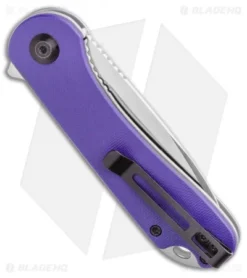 CIVIVI Elementum Liner Lock Knife Purple G-10 (2.9" Satin D2) -Civivi CIVIVI Elementum Liner Lock Knife Purple G 10 2.9 Satin D2 C907V BHQ 115291 LS Side