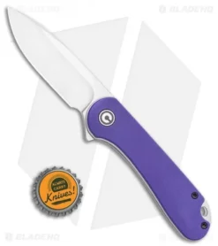 CIVIVI Elementum Liner Lock Knife Purple G-10 (2.9" Satin D2) -Civivi CIVIVI Elementum Liner Lock Knife Purple G 10 Satin BHQ 115291 jr bottlecap