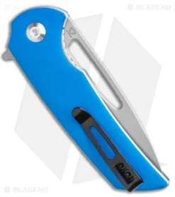 CIVIVI Ferrum Forge Odium Liner Lock Knife Blue G-10 (2.6" Stonewash) C2010C -Civivi CIVIVI Ferrum Forge Odium Liner Lock Knife Blue G 10 2.625in Stonewash C2010C BHQ 107077 LS Side