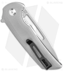 CIVIVI Ferrum Forge Odium Liner Lock Knife Gray G-10 (2.6" Stonewash) C2010A -Civivi CIVIVI Ferrum Forge Odium Liner Lock Knife Gray G 10 2.625in Stonewash C2010A BHQ 107076 LS Side