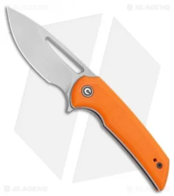 CIVIVI Ferrum Forge Odium Liner Lock Knife Orange G-10 (2.6" Stonewash) C2010B