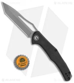 CIVIVI Fracture Tanto Slip Joint Knife Black G-10 (3.5" BB/SW) C2008E -Civivi CIVIVI Fracture SJ Black G 10 SW Tanto C2008E BHQ 114169 jr bottlecap