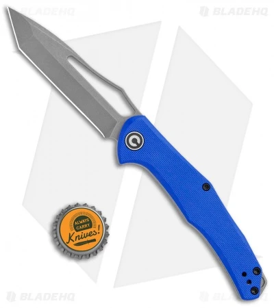 CIVIVI Fracture Tanto Slip Joint Knife Blue G-10 (3.4" BB/SW) C2008D 4 CIVIVI Fracture Tanto Slip Joint Knife Blue G-10 (3.4" BB/SW) C2008D - Image 4