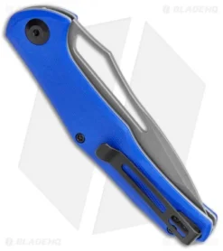 CIVIVI Fracture Tanto Slip Joint Knife Blue G-10 (3.4" BB/SW) C2008D 6 CIVIVI Fracture Tanto Slip Joint Knife Blue G-10 (3.4" BB/SW) C2008D -Civivi CIVIVI Fracture SJ Blue G 10 SW Tanto C2008D BHQ 114168 jr side