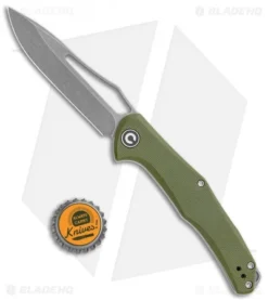 CIVIVI Fracture Drop Point Slip Joint Knife OD Green G-10 (3.5" BB/SW) C2009A 7 CIVIVI Fracture Drop Point Slip Joint Knife OD Green G-10 (3.5" BB/SW) C2009A -Civivi CIVIVI Fracture SJ OD Green G 10 SW DP C2009A BHQ 114170 jr bottlecap