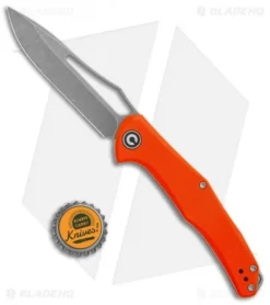 CIVIVI Fracture Drop Point Slip Joint Knife Orange G-10 (3.5" BB/SW) C2009C -Civivi CIVIVI Fracture SJ Orange G 10 SW DP C2009C BHQ 114172 jr bottlecap