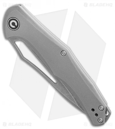 CIVIVI Fracture Drop Point Slip Joint Knife Gray G-10 (3.5" BB/SW) C2009B 2 CIVIVI Fracture Drop Point Slip Joint Knife Gray G-10 (3.5" BB/SW) C2009B - Image 2