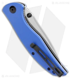 CIVIVI Governor Liner Lock Knife Blue G-10 (3.86" Satin D2) C911B -Civivi CIVIVI Governer LL Blue G 10 Satin C911B BHQ 103141 jr side 2