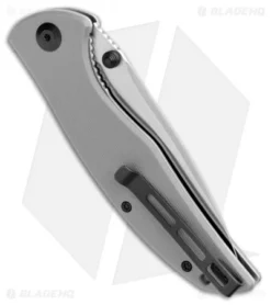 CIVIVI Governor Liner Lock Knife Gray G-10 (3.86" Satin D2) C911A -Civivi CIVIVI Governer LL Gray G 10 Satin C911A BHQ 103140 jr side 2