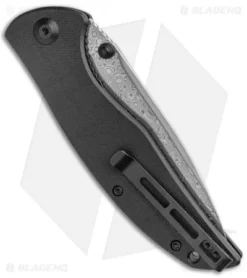 CIVIVI Governor Liner Lock Knife Black G-10 (3.86" Damascus) C911DS -Civivi CIVIVI Governor Liner Lock Knife Black G 10 Damascus C911DS BHQ 105683 kp side 2