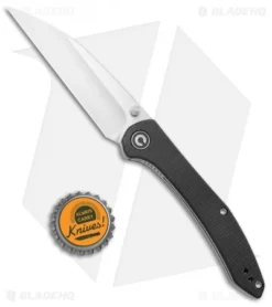 CIVIVI Hadros Liner Lock Knife Black Micarta (3.35" Satin) C20004-1 -Civivi CIVIVI Hadros LL Black Micarta Satin BHQ 134071 jr bottlecap