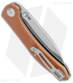 CIVIVI Hadros Liner Lock Knife Brown Micarta (3.35" Satin) C20004-2 -Civivi CIVIVI Hadros LL Brown Micarta Satin BHQ 134072 jr side