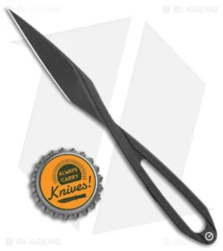 CIVIVI Hel D-Art Fixed Blade Knife Black SW Steel (1.7" Black SW) C21001-2 -Civivi CIVIVI Hel D Art Fixed Blade Black SW Steel Black SW BHQ 144150 jr bottlecap