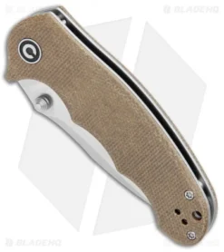 CIVIVI Hooligan Liner Lock Knife Dark Earth Micarta (2.98" Satin D2) C913A -Civivi CIVIVI Hooligan Liner Lock Dark Earth Micarta Satin D2 C913A BHQ 104228 jr spine