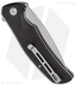 CIVIVI Incite Liner Lock Knife Black Ebony Wood (3.7" Satin) C908E 7 CIVIVI Incite Liner Lock Knife Black Ebony Wood (3.7" Satin) C908E -Civivi CIVIVI Incite LL Black Ebony Wood Satin C908E BHQ 100868 jr side