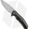 CIVIVI Incite Liner Lock Knife Copper Foil/Clear Resin (3.7" Damascus) C908DS-2