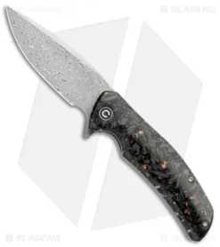 CIVIVI Incite Liner Lock Knife Copper Foil/Clear Resin (3.7" Damascus) C908DS-2